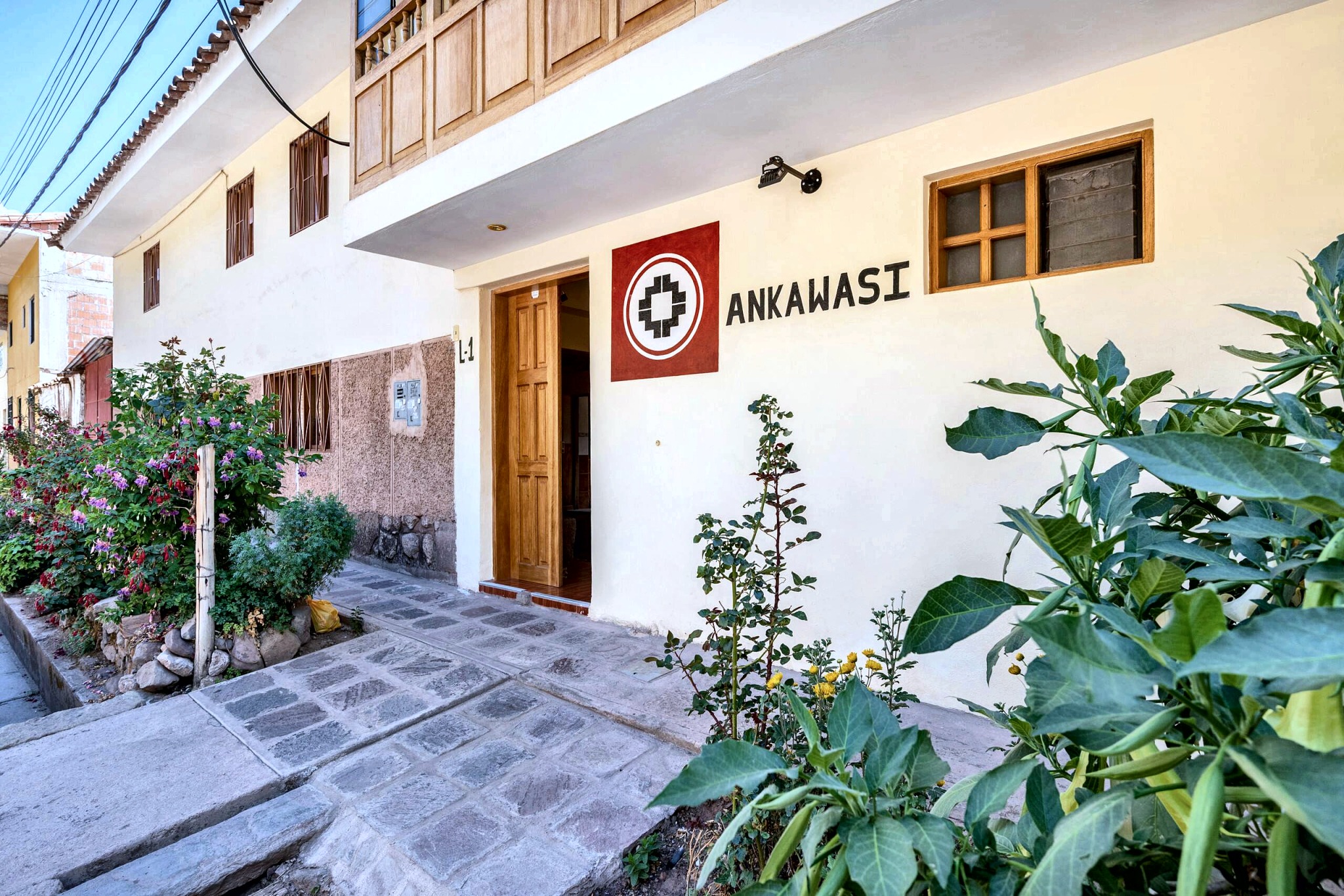 The colonial Ankawasi entrance