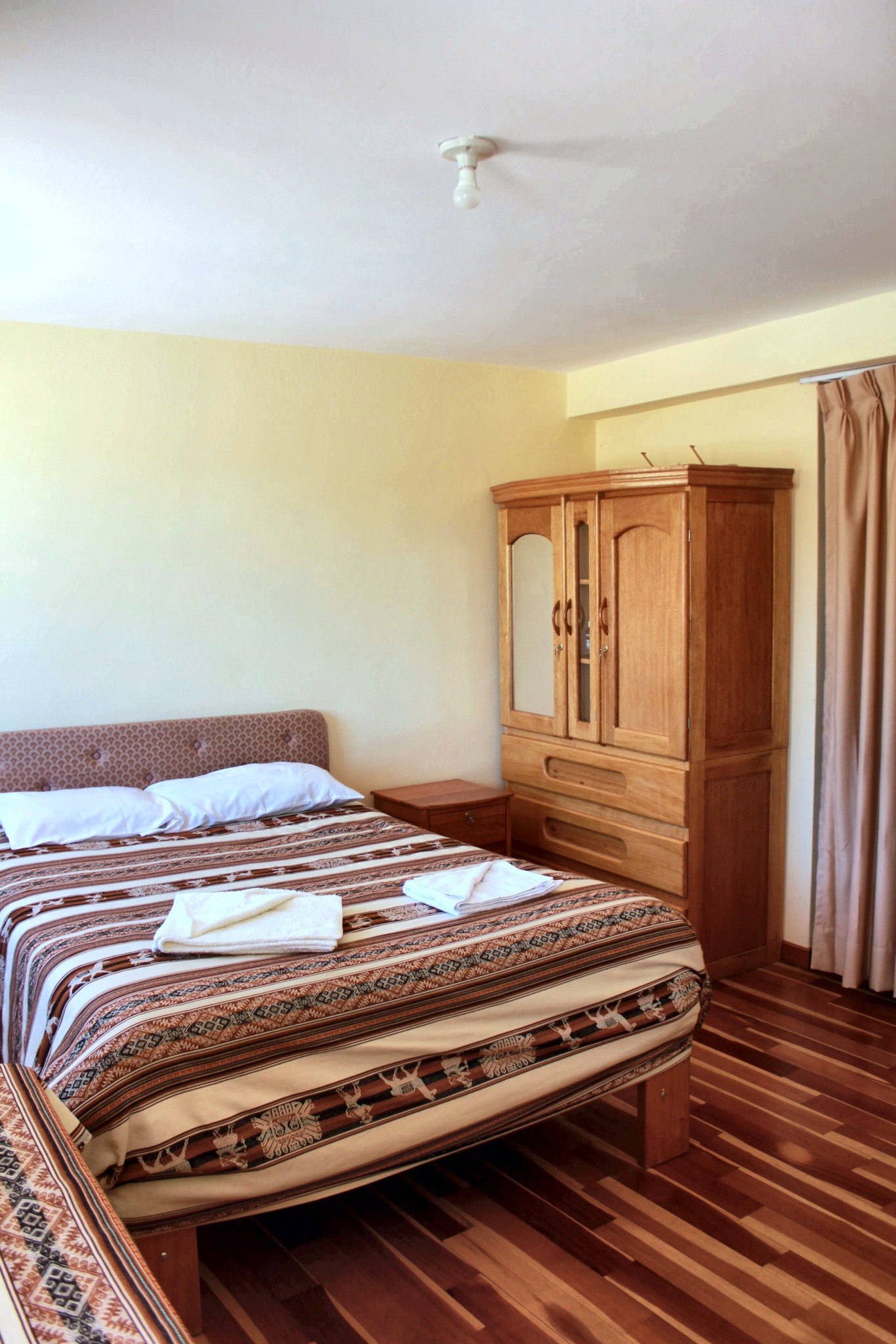 Bedroom with wardrobe