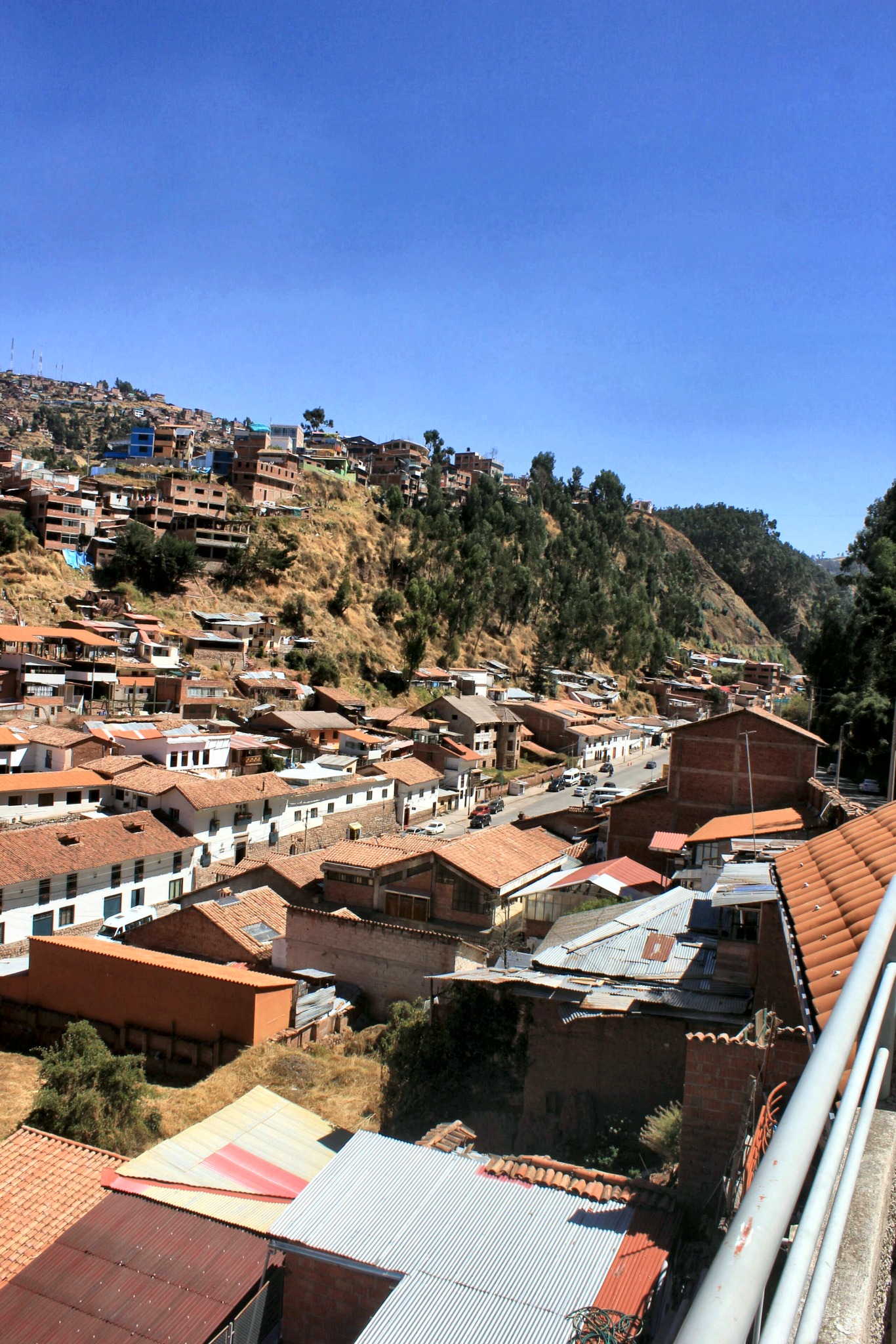 Panorama over the historic center