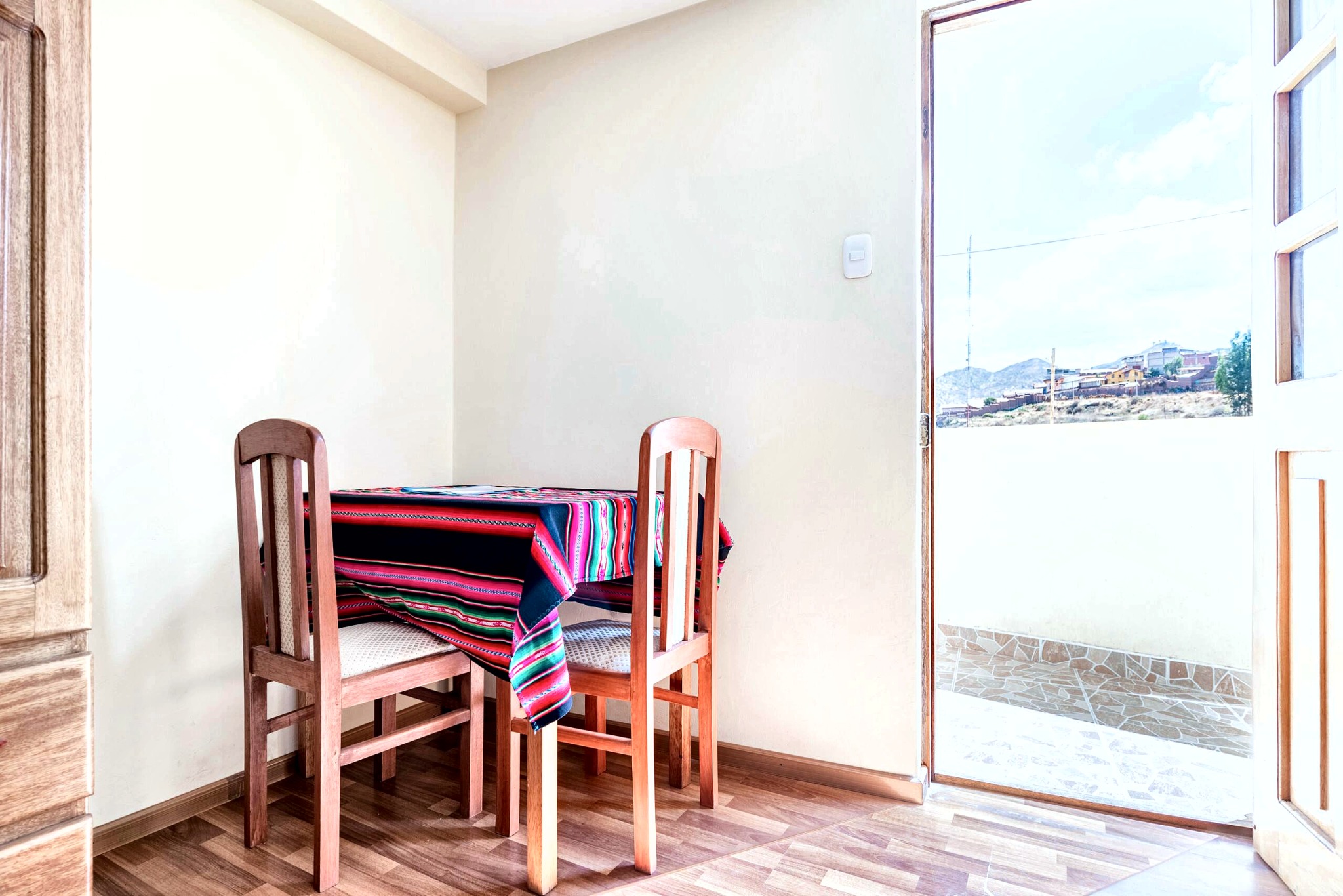 Dining with city view