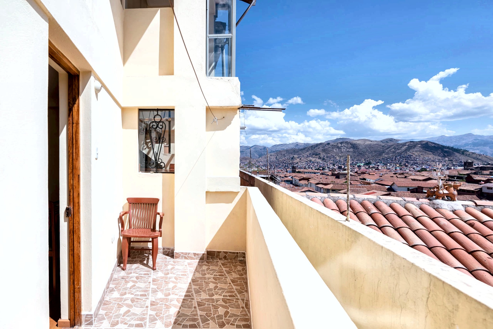 Terrace over the historic center