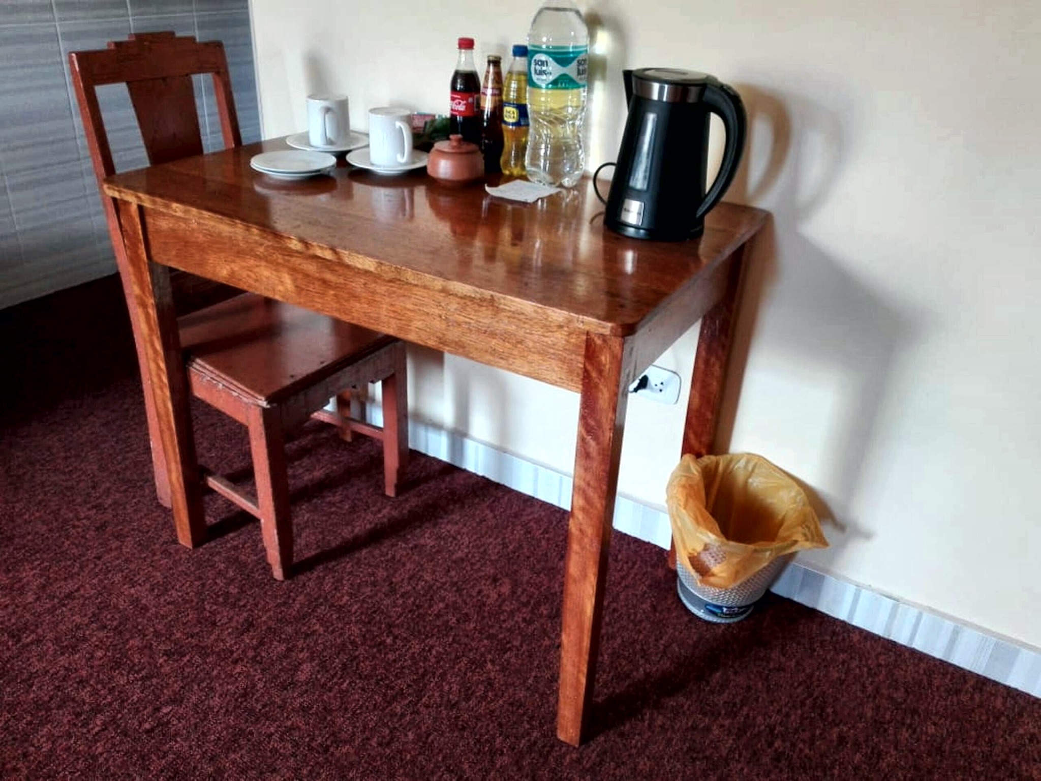Breakfast setup